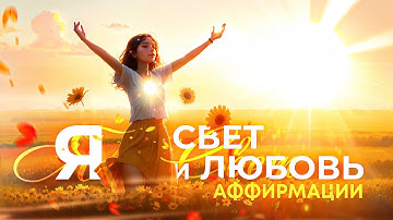 Thumbnail of Аффирмации Я - свет и любовь🌀помощь в трудных ситуациях, повышение энергии, обретение опоры и силы💫