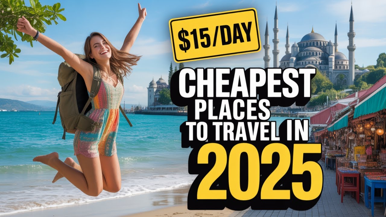 Thumbnail: Top 10 cheapest places to visit 2025