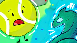 Bfdia 19 But When Tennis Ball And Fish Monster Is On The Screen.