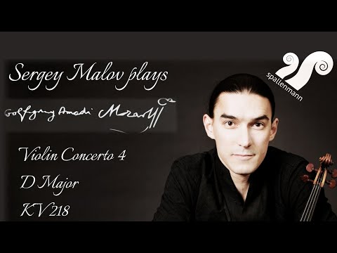 Sergey Malov plays Mozart D Major Violin Concerto with improvised Cadenza