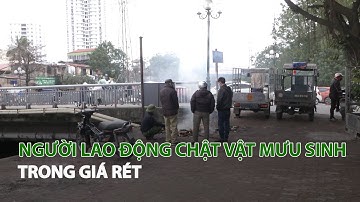 Người Lao động chật vật mưu sinh trong giá rét| VTC14