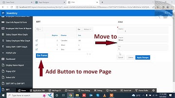 How to Add Button to Move Page in Oracle Apex | Mr Gactack