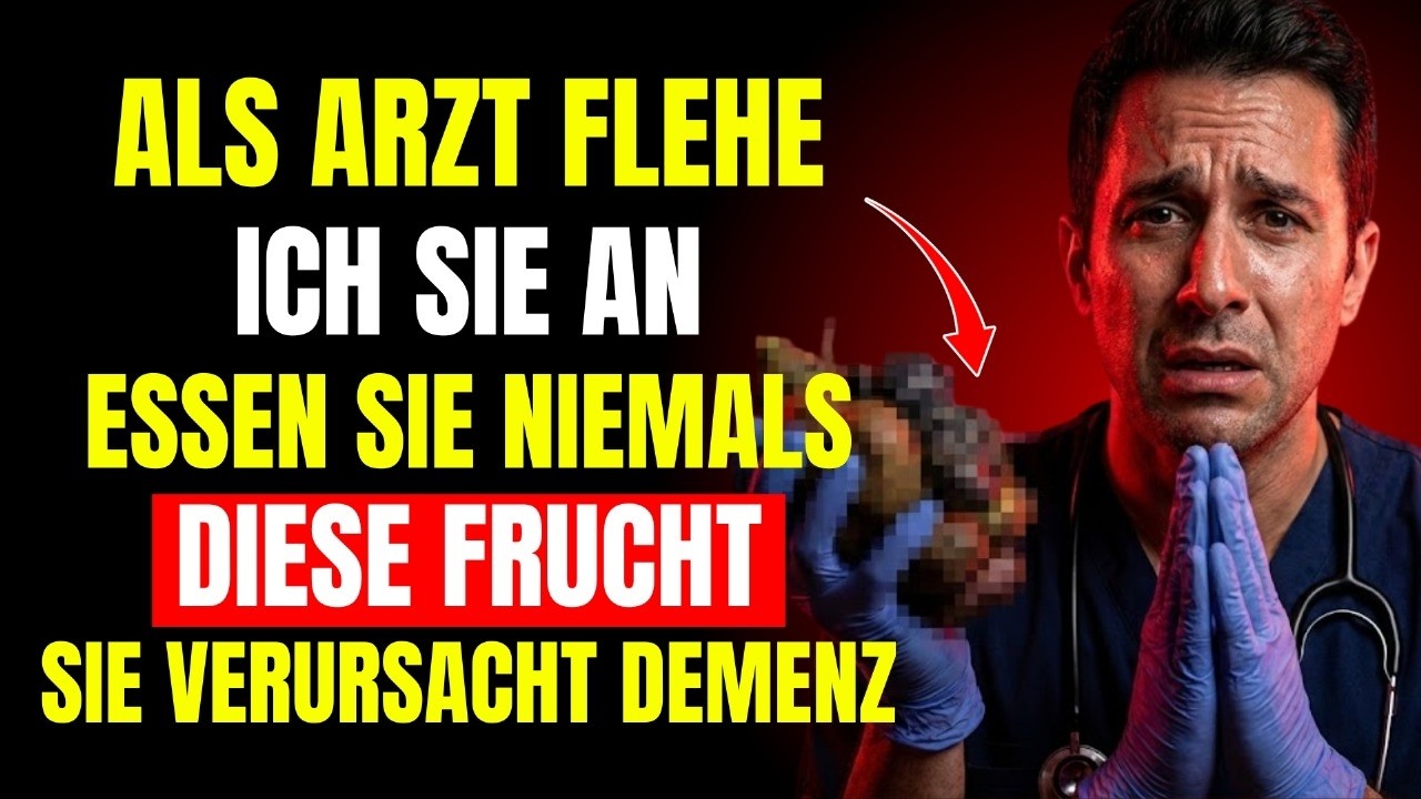 Warnung Des Arztes: Diese Gewöhnliche Frucht Zerstört Heimlich Ihr Gedächtnis
