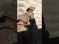That split second before the charge 😱 #military #combat #shorts