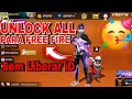 UNLOCK ALL ATUALIZADO FREE FIRE SEM LIBERAR O iD UNLOCK ALL VIP LINK DIRETO FUNCIONANDO