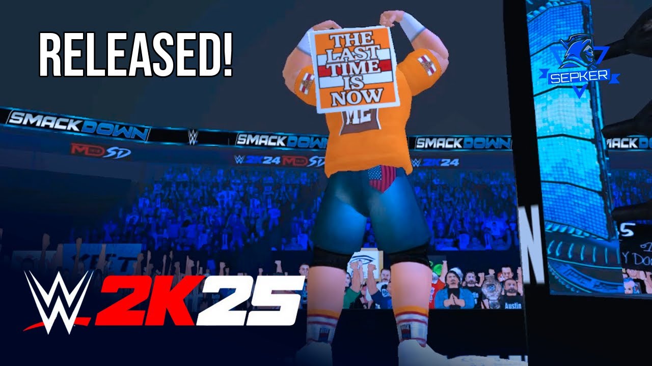 (320 MB) | WR3D 2K25 V2 BY LEAD RELEASED! | NEW TEXTURES, TAUNTS, MOVES, ITEMS, ARENAS, AND MORE!
