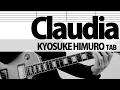 「Claudia Live.ver 」 氷室京介 ギターカバー TAB