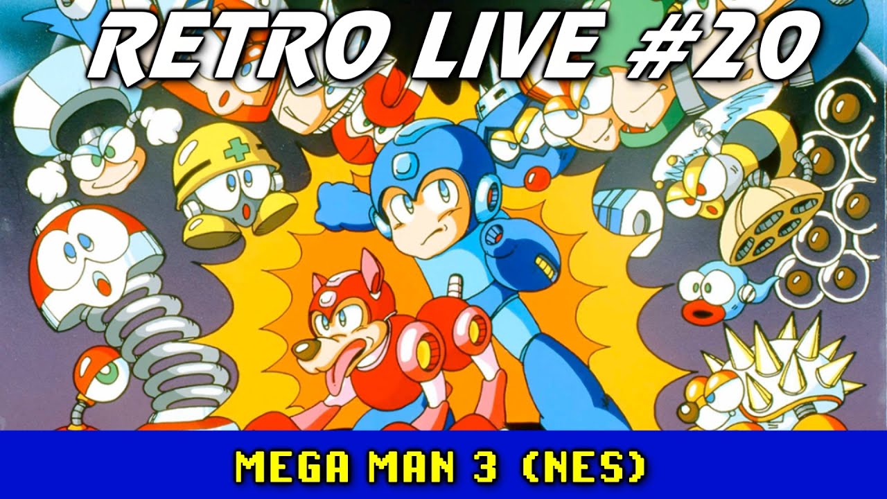 Mega Man 3 (NES) Retro Live 20 YouTube