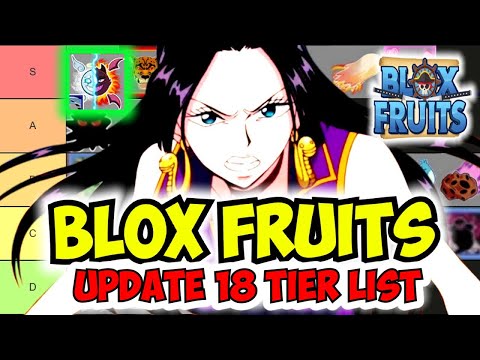 TIER LIST DE FRUTAS PRA FARM (blox fruits UPD16 ) 