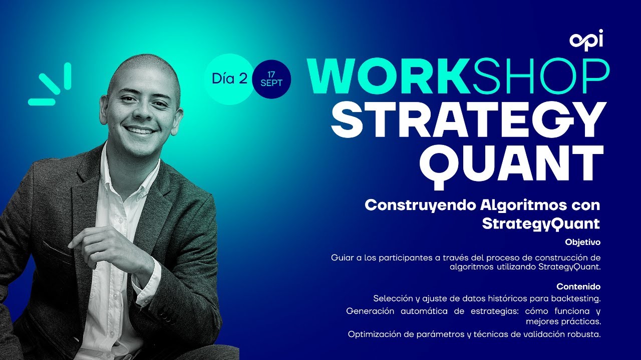 WORKSHOP STRATEGY QUANT DÍA 2 | Aprende a crear estrategias de trading ...