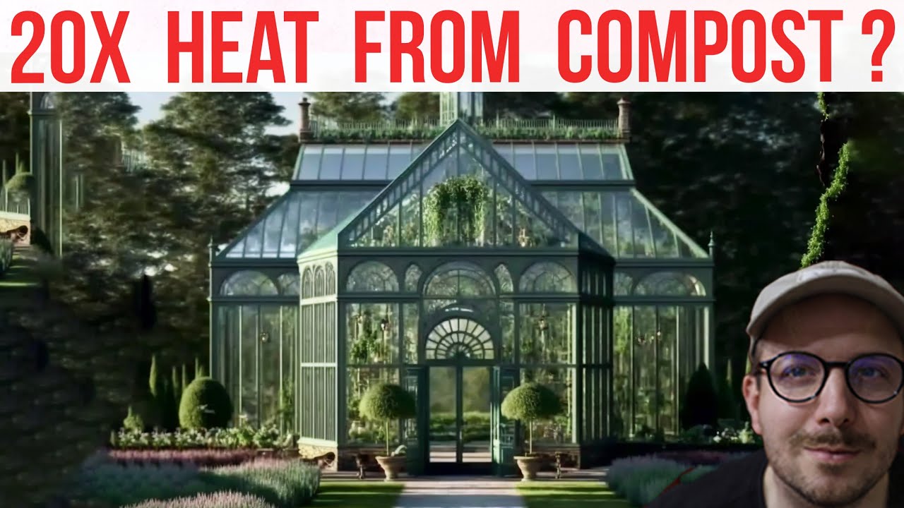 How to heat a greenhouse with compost & free co2 ? How to heat up