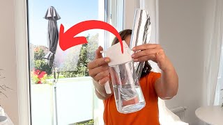 Stick a few tin foils on your window and save money for good
