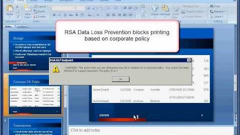 VMworld 2009: RSA Authentication integration with VMware View and DLP