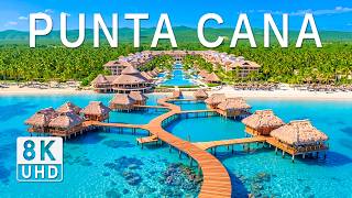 Punta Cana 8K Drone Footage | Caribbean Paradise, Blue Horizons & Heavenly Escape UHD
