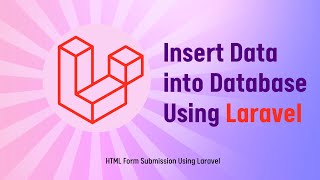 Insert Data into Database Using Laravel | HTML Form Submit Using Laravel | PHP | Laravel 9