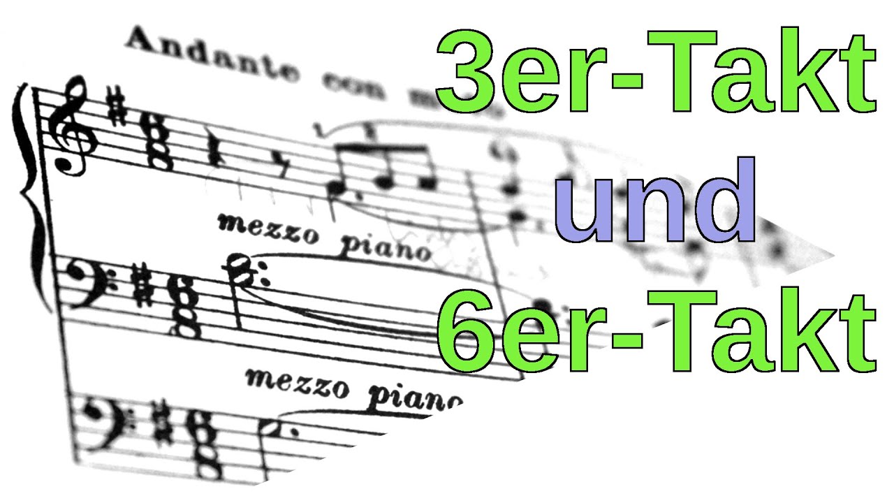 Takt 4 Warum Sind 3 4 Und 6 8 Takt Unterschiedlich Youtube