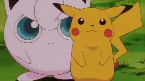 Jigglypuff kicks pikachu
