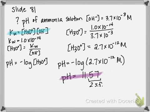 Video: Hoe bepaal H+ en OH ione pH?