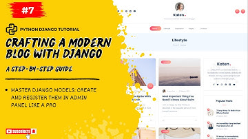 Master Django Models: Create and Register Them in Admin Panel Like a Pro