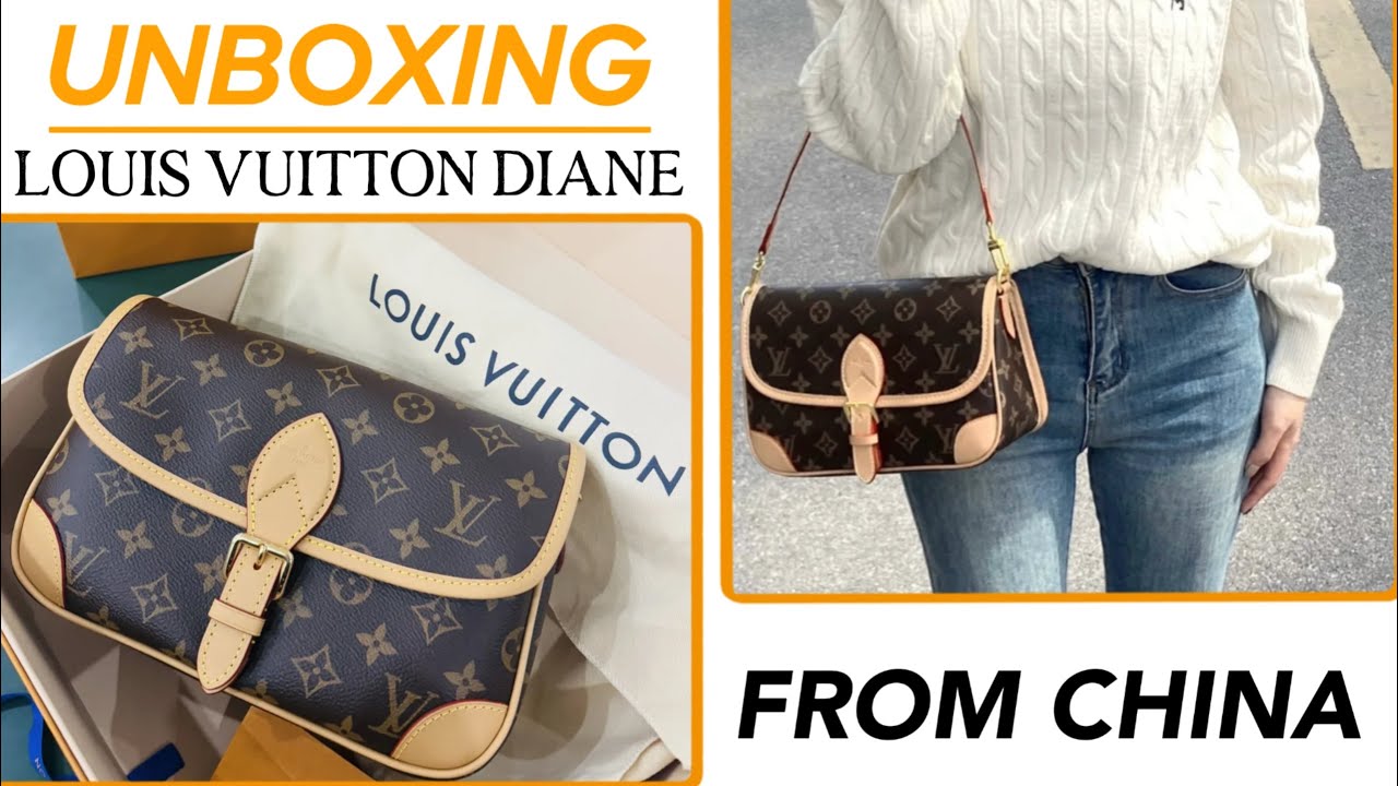 ◆使い勝手◎【 Louis Vuitton 】ダイアンバッグ NEVER MISS** China's Best Louis Vuitton Diane Bag Review