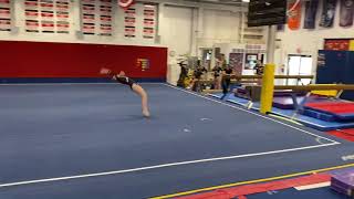 Madeline Watson *GMS* 2024*Level 9 States Floor Routine 2021