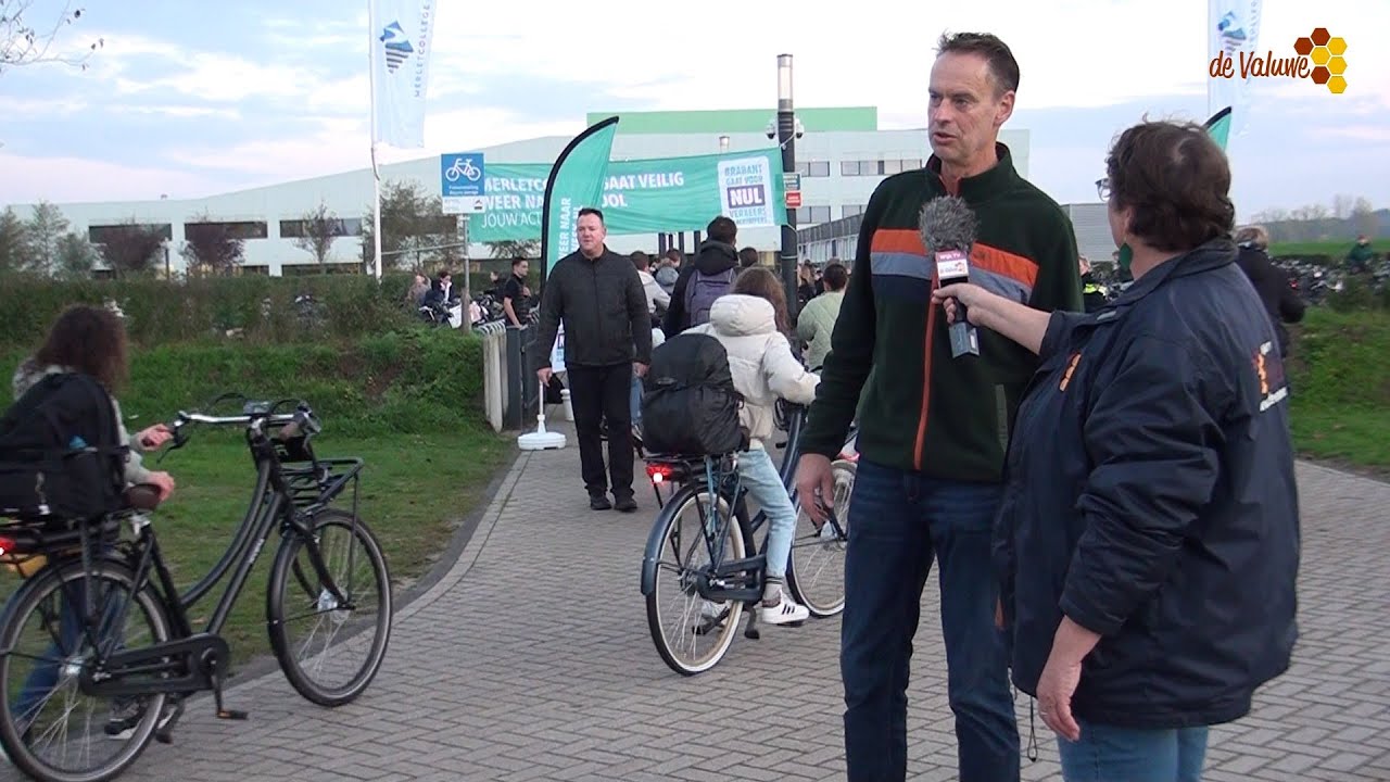 Een actie '' Zorg dat je zichtbaar bent ''