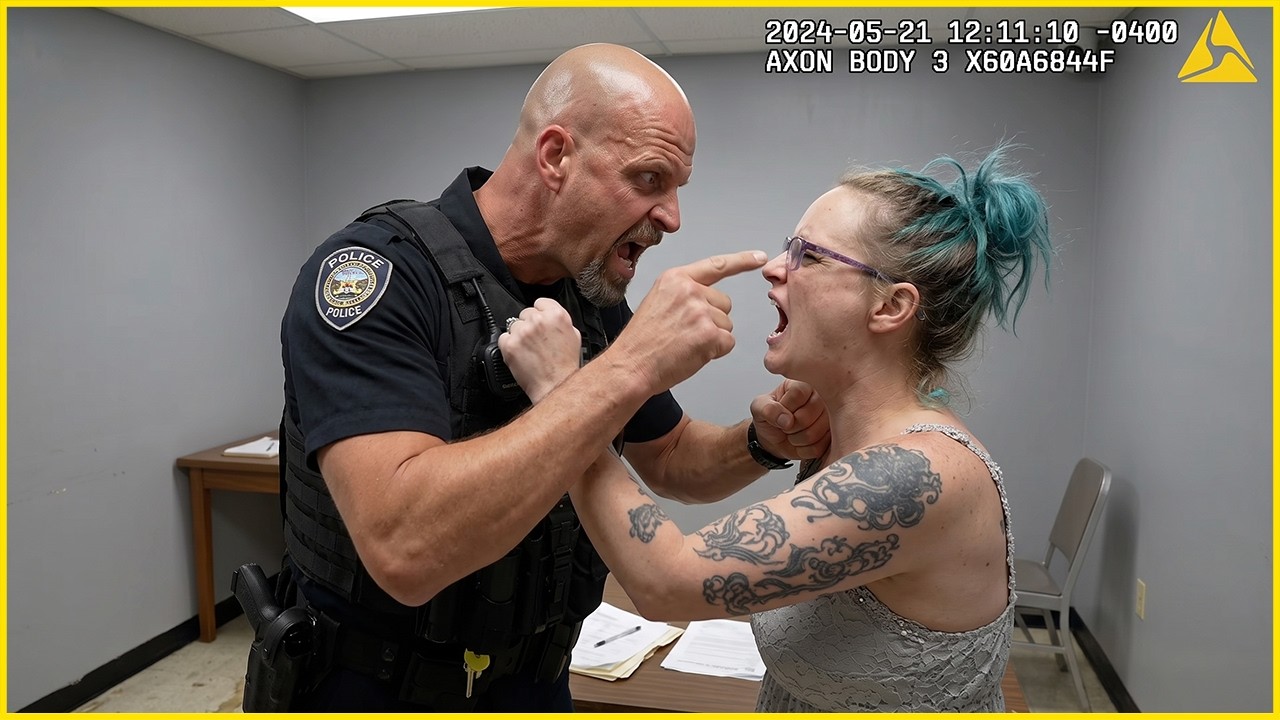 Bad Mom Realizes She’s Getting Arrested After Leaving Kids In A Hot Car ...