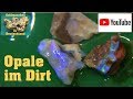 Goldwaschen in Deutschland ( 100 ) Opale im super Material Teil 2