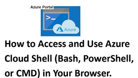 How to Access and Use Azure Cloud shell(Bash, PowerShell or CMD) in your Browser #Azure Portal #2024