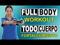 FULL BODY Workout para Adultos Mayores (fortalecimiento de todo el cuerpo) | 1 hora