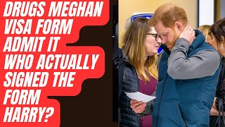 GOING TO POT HARRY? WHO SIGNED THE FORM? LATEST NEWS #royal #meghanandharry #meghanmarkle