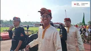 PEMBUKAAN JUMBARA NASIONAL IX PMR PMI - Kontingen Bali