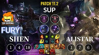 SN Fury Shen vs Alistar Sup - KR Patch 11.2