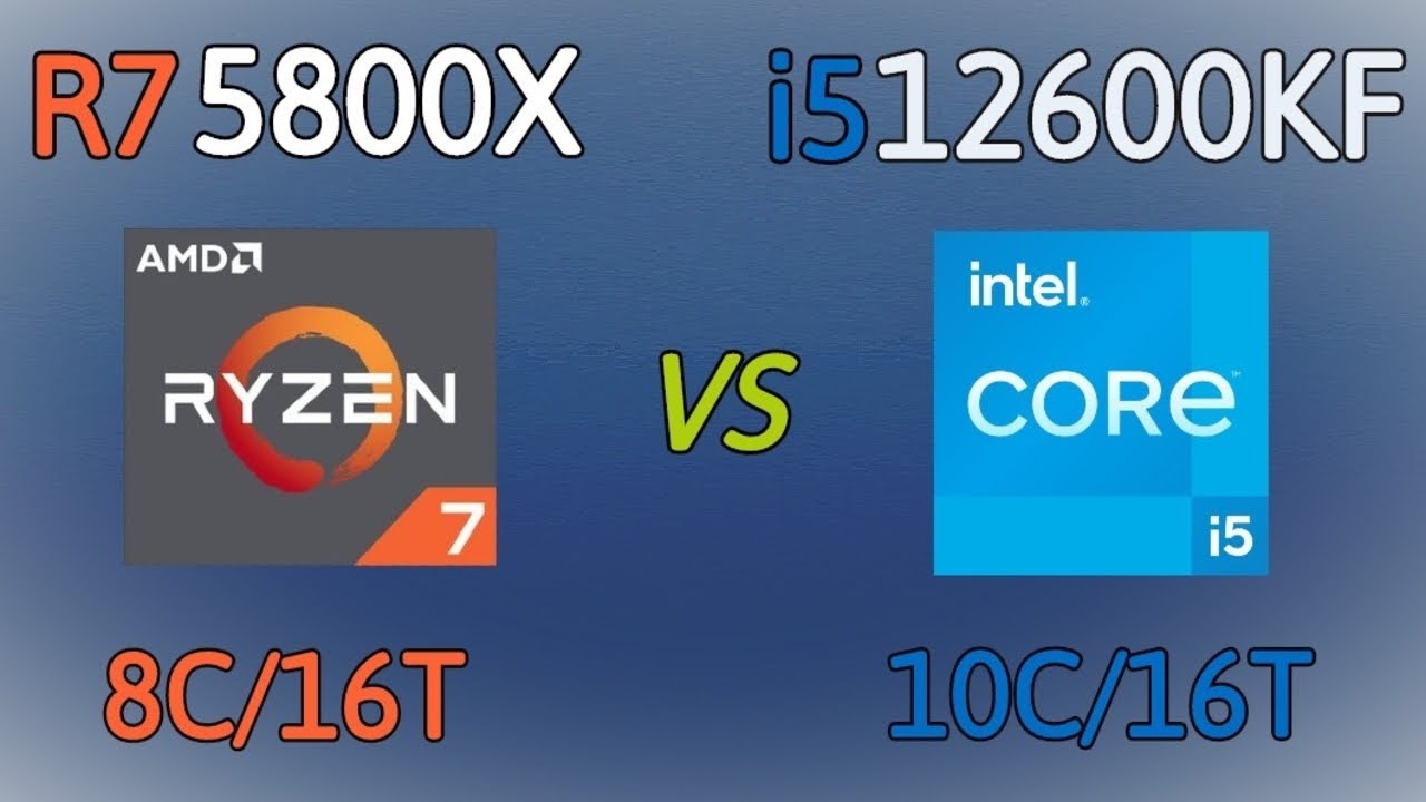 Intel Core i5-12600K Performance Test (vs Core i5-11600K vs Ryzen 7 5800X)