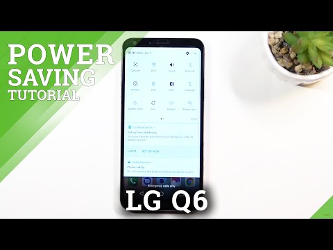 How to Enable Power Saving Mode in LG Q6 – Turn On Power Saving Mode