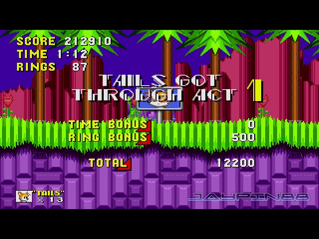 Sonic The Hedgehog Classic 2 (v0.9.06xx) ✪ 100% Playthrough As Knuckles  (1080p/60fps) 