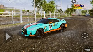 New Gtr-R35 With Gulf Livery Trailer Madout 2