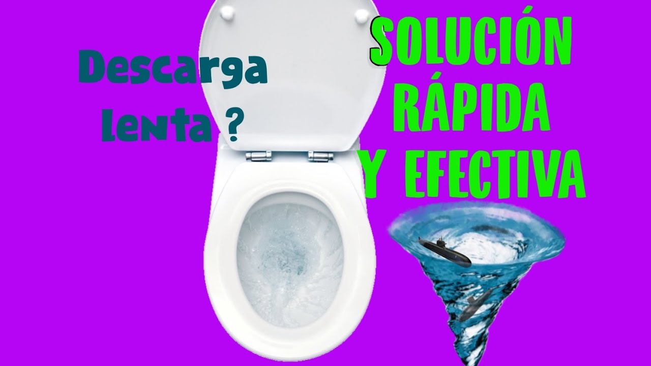 Slow Flush Solution Forceless Flush Toilet Poceta Toilet - Solución a  Descarga Lenta Inodoro 