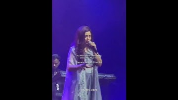 Thumbnail of Tere Hawale Kardiya❤ Shreya Ghoshal Live Performance Lyrics Translation #reels #india #bollywoodsong