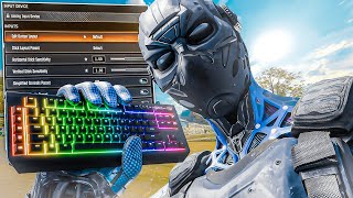 My PERFECT BO7 Keyboard and Mouse Movement + Aim Settings on Rebirth Island (Full Settings)