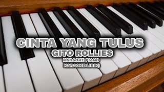 CINTA YANG TULUS - GITO ROLLIES (KARAOKE PIANO || KARAOKE LIRIK) screenshot 4