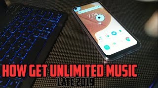 (New) How to get Unlimited Music ! On any Android device 2020! screenshot 5