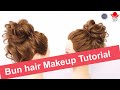 How to make bun hair makeupzens hair arrange tutorial
