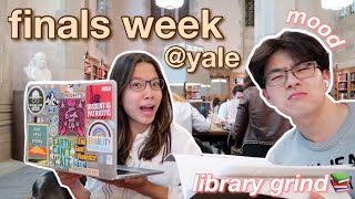 finals week vlog at yale university | lots of studying &amp; productive