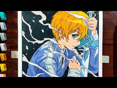 Cách vẽ hình Eugeo | Anime Sword Art Online | Drawing | sword art online  truyện 