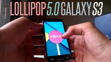 Android 5.0 Lollipop on Galaxy S3