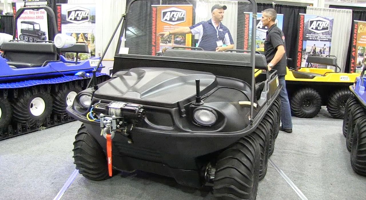 2012 Toronto Snowmobile and ATV show, we check out the Argo's ...