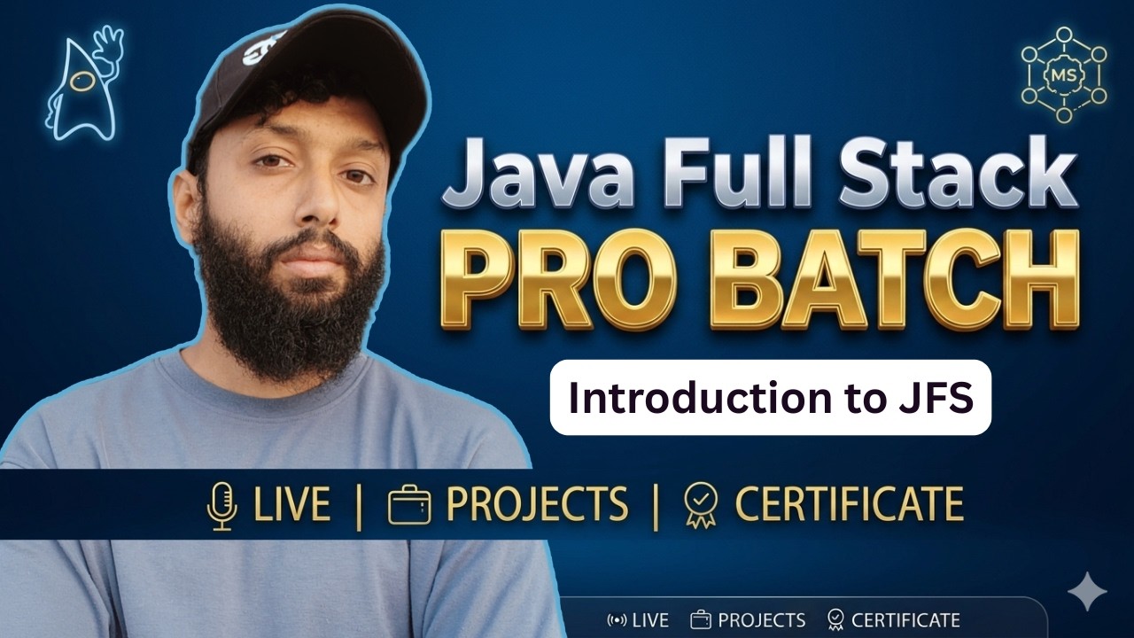 2026 Me Job Chahiye? 🚀 Join Java Full Stack PRO Batch (Live + Projects ...