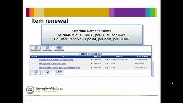 Library Basics: Borrowing and Returning