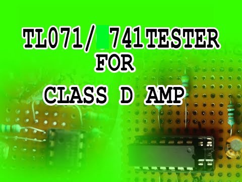 Video: OPAMP (741 typov) A 555 TESTER: 3 kroky